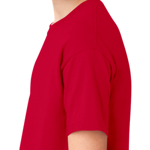 Boy Plain Red T-shirt-KidsFashionVilla