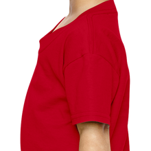 Load image into Gallery viewer, Girl Plain Red T-shirt-KidsFashionVilla
