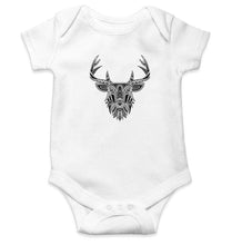 Load image into Gallery viewer, Reindeer Abstract Rompers for Baby Girl- FunkyTradition FunkyTradition

