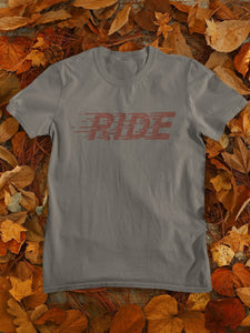 Ride Biker Mens Half Sleeves T-shirt- FunkyTeesClub - Funky Tees Club