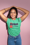 Rebel With A Cause Quotes Women Half Sleeves T-shirt- KidsFashionVilla