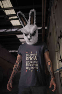 They Don't Know Mens Half Sleeves T-shirt- KidsFashionVilla