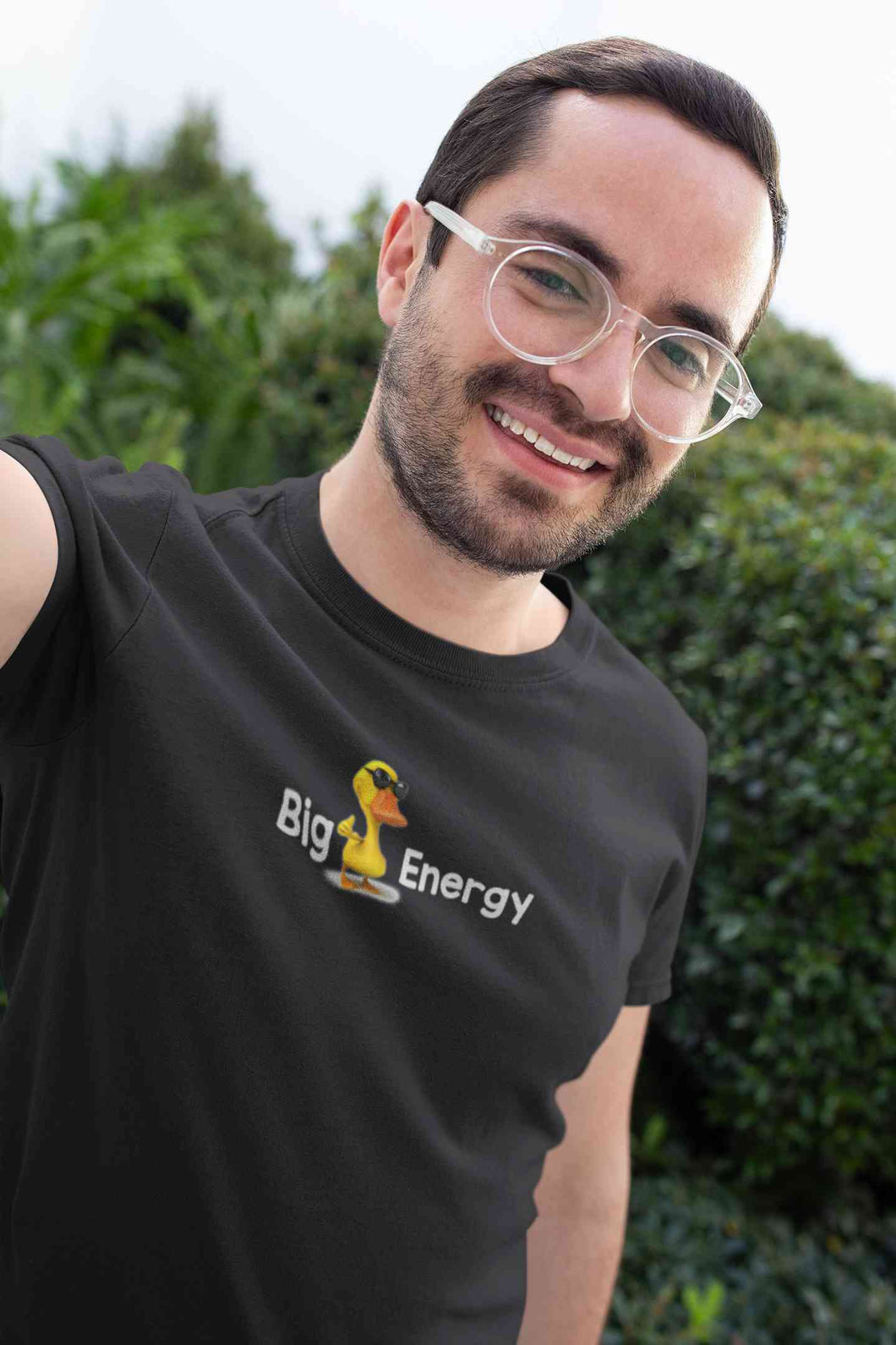 Big Duck Energy Mens Half Sleeves T-shirt- KidsFashionVilla