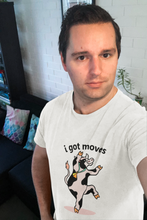 Load image into Gallery viewer, I Got Moves Mens Half Sleeves T-shirt- KidsFashionVilla
