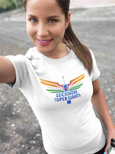 Load image into Gallery viewer, LSG Lucknow Super Gaints Women Half Sleeves T-shirt- KidsFashionVilla
