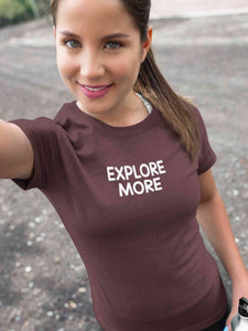 Explore More Women Half Sleeves T-shirt- KidsFashionVilla