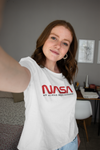 Nasa Women Half Sleeves T-shirt- KidsFashionVilla