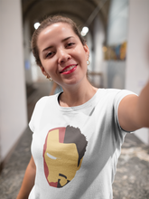 Load image into Gallery viewer, Iron Man Web Series Women Half Sleeves T-shirt- KidsFashionVilla
