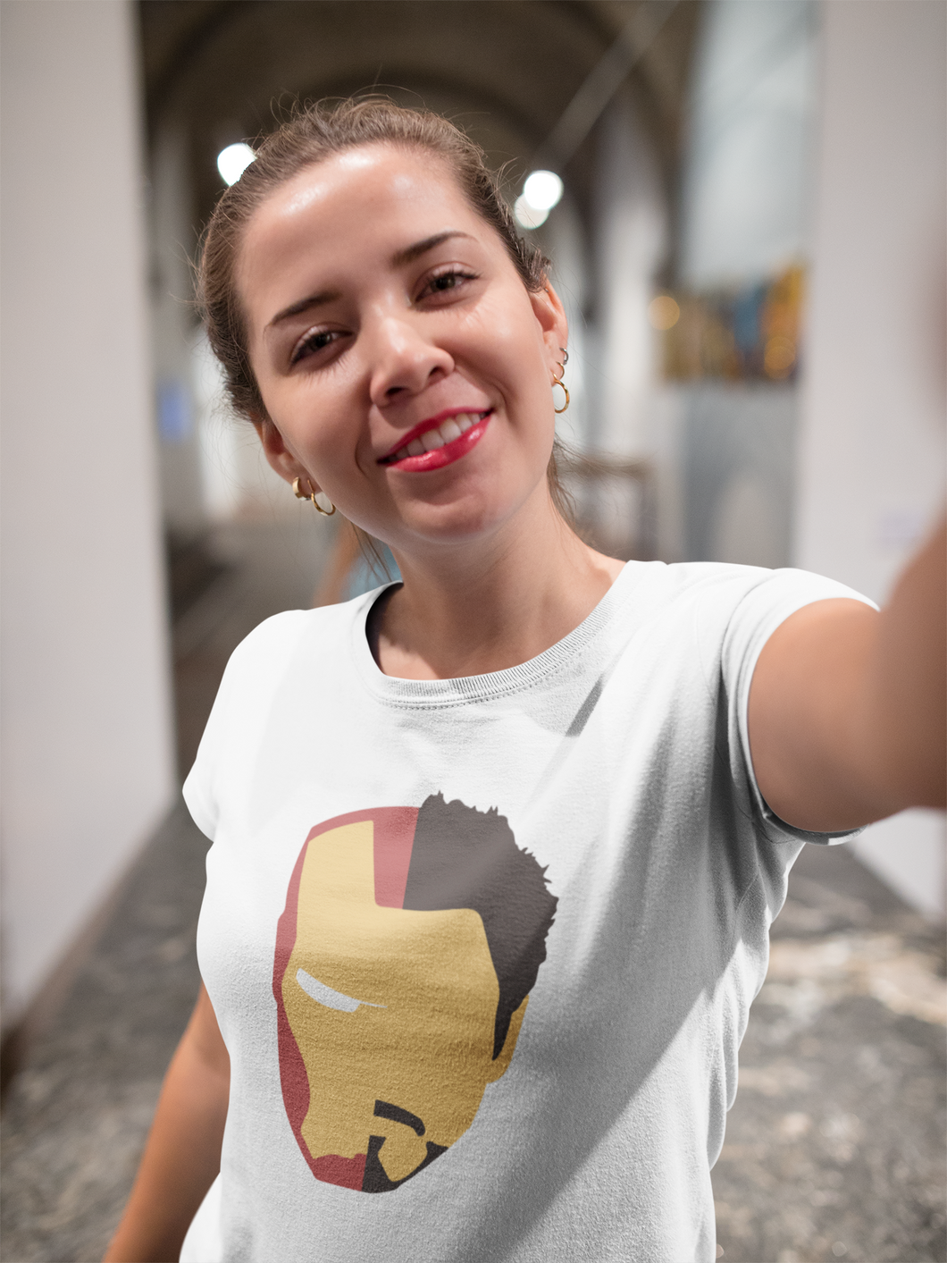 Iron Man Web Series Women Half Sleeves T-shirt- KidsFashionVilla