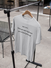 Load image into Gallery viewer, Open Here When You Open My Heart You Will Find Yourself Parineeti Chopra Celebrity T-shirt- KidsFashionVilla
