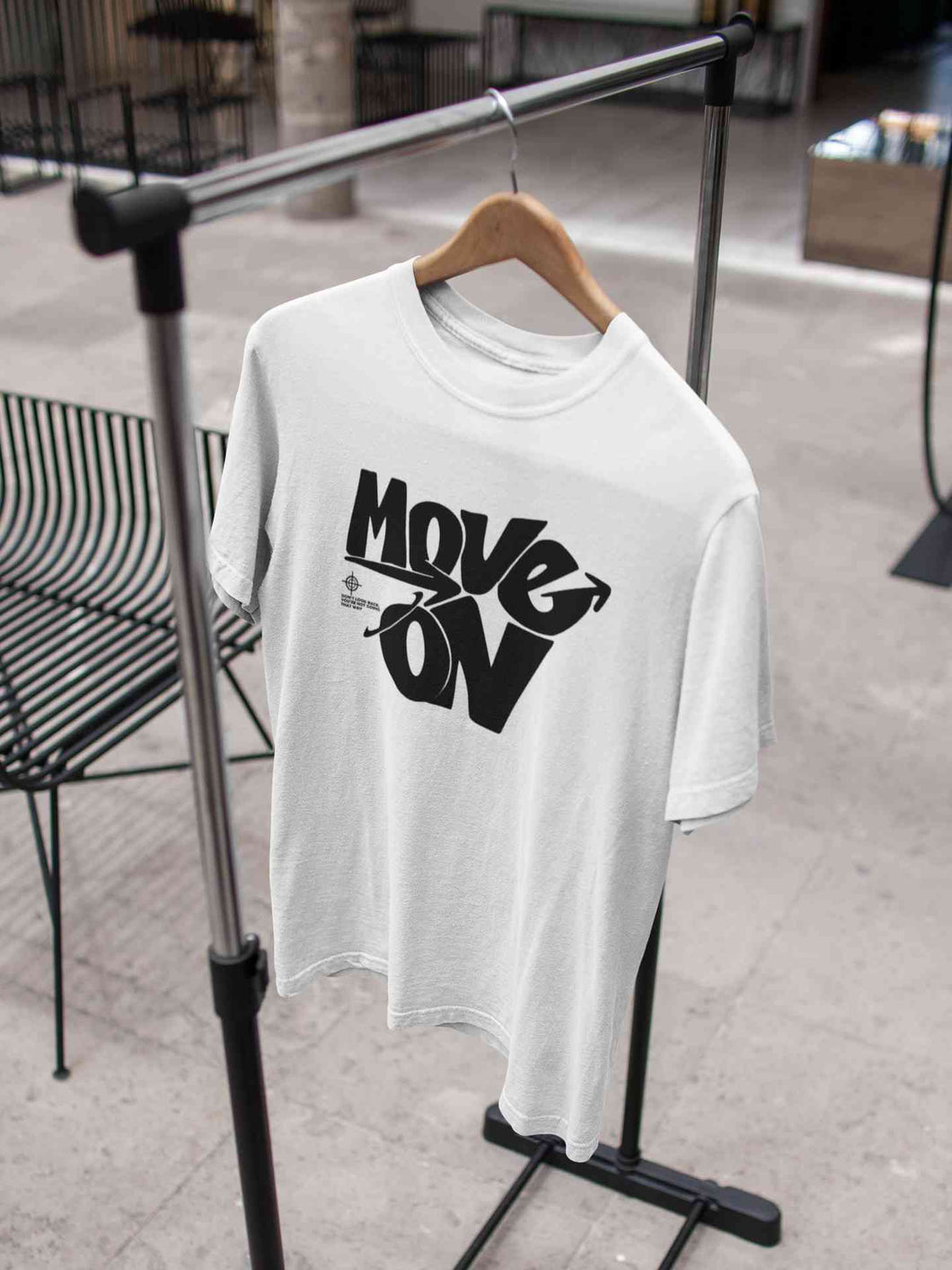 Move On Mens Half Sleeves T-shirt- KidsFashionVilla