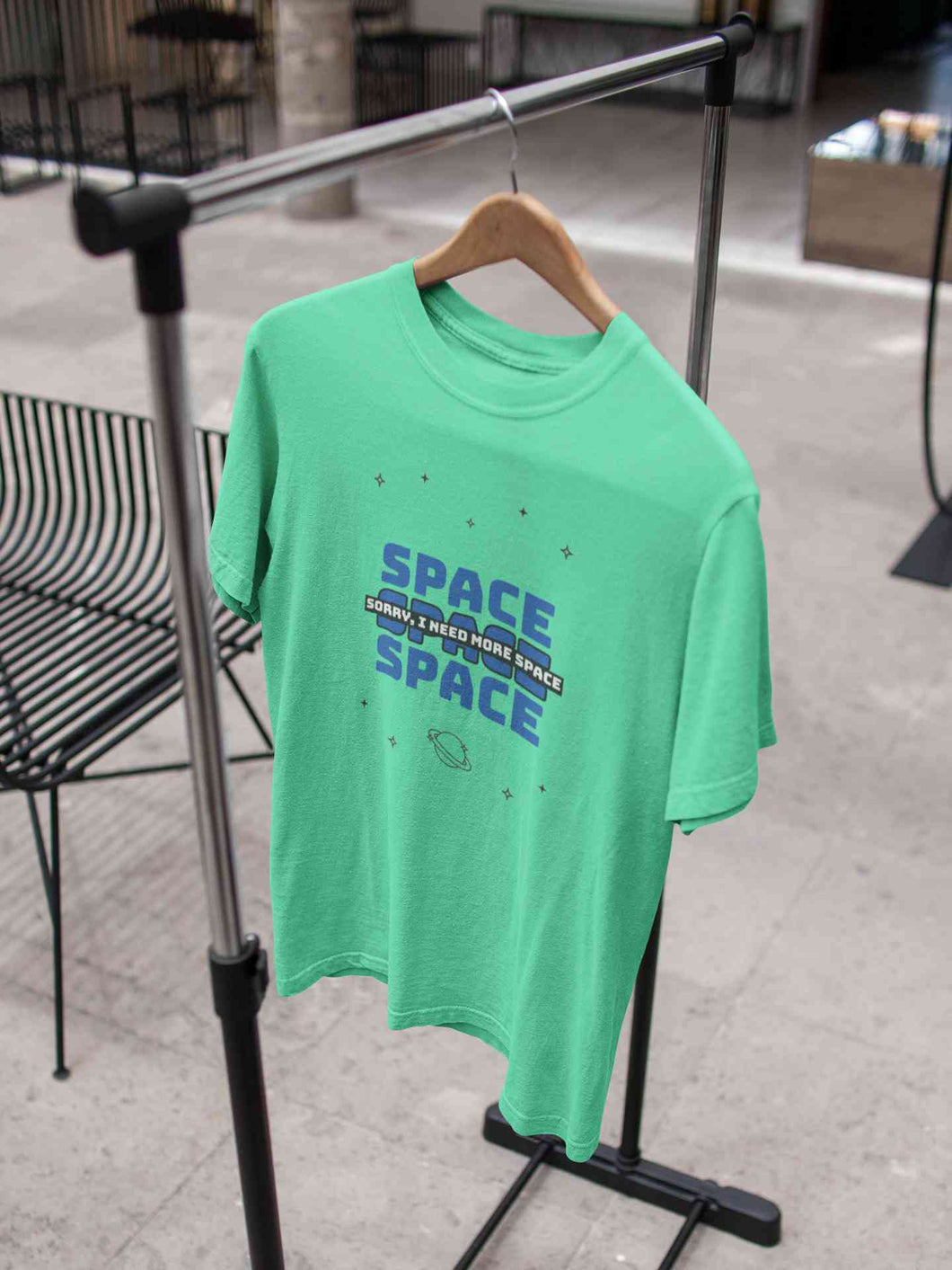 I Need More Space Women Half Sleeves T-shirt- KidsFashionVilla