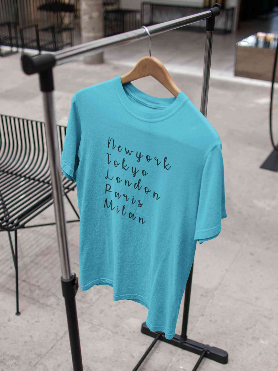 Newyork Tokyo London Paris Milan Women Half Sleeves T-shirt- KidsFashionVilla