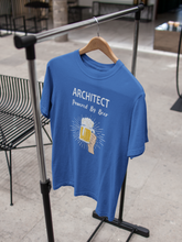 Load image into Gallery viewer, Beer Architect Profession Women Half Sleeves T-shirt- KidsFashionVilla
