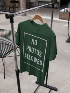 No Photos Allowed Shushant Singh Rajput Celebrity T-shirt- KidsFashionVilla