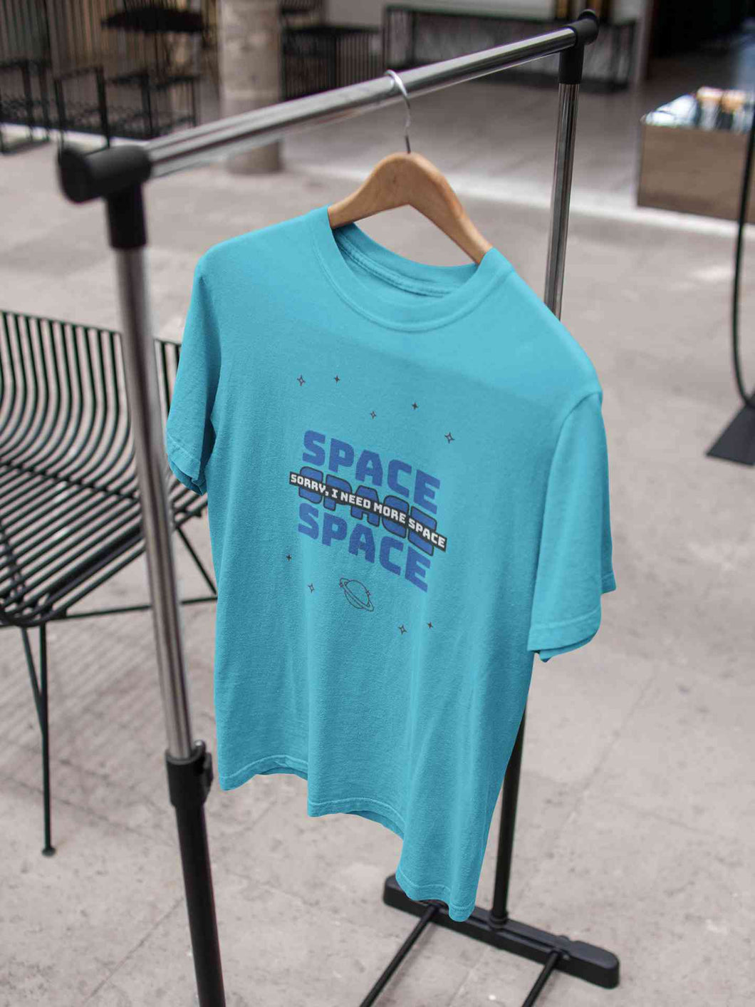 I Need More Space Mens Half Sleeves T-shirt- KidsFashionVilla