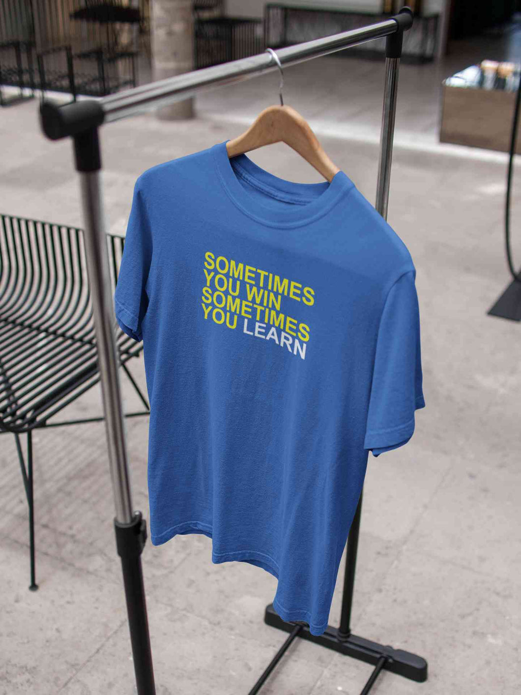 Sometimes You Win Mens Half Sleeves T-shirt- KidsFashionVilla
