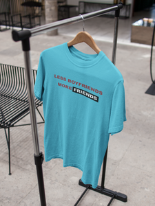 Less Boyfriends More Friends Kangana Ranaut Celebrity T-shirt- KidsFashionVilla