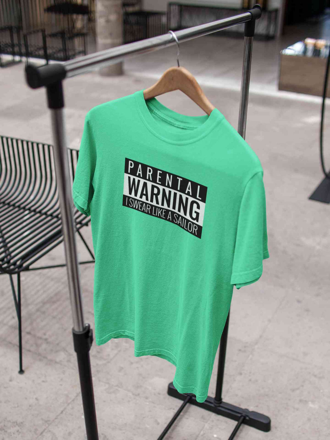 Parental Warning Quotes Mens Half Sleeves T-shirt- KidsFashionVilla