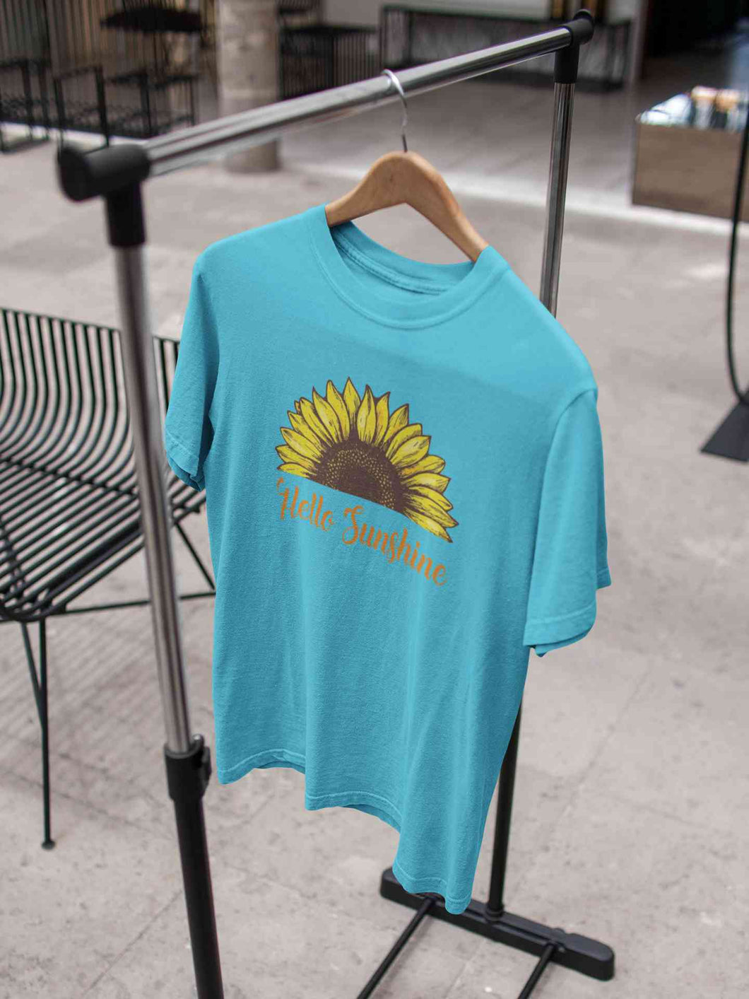Hello Sunshine Mens Half Sleeves T-shirt- KidsFashionVilla