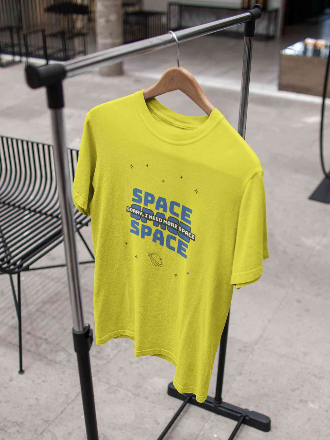 I Need More Space Mens Half Sleeves T-shirt- KidsFashionVilla