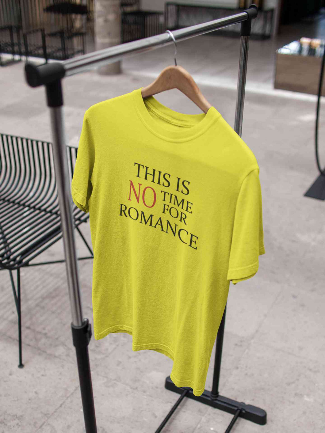 This Is Not Time For Romance Mens Half Sleeves T-shirt- KidsFashionVilla