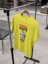 Load image into Gallery viewer, Chill Out Dude Women Half Sleeves T-shirt- KidsFashionVilla
