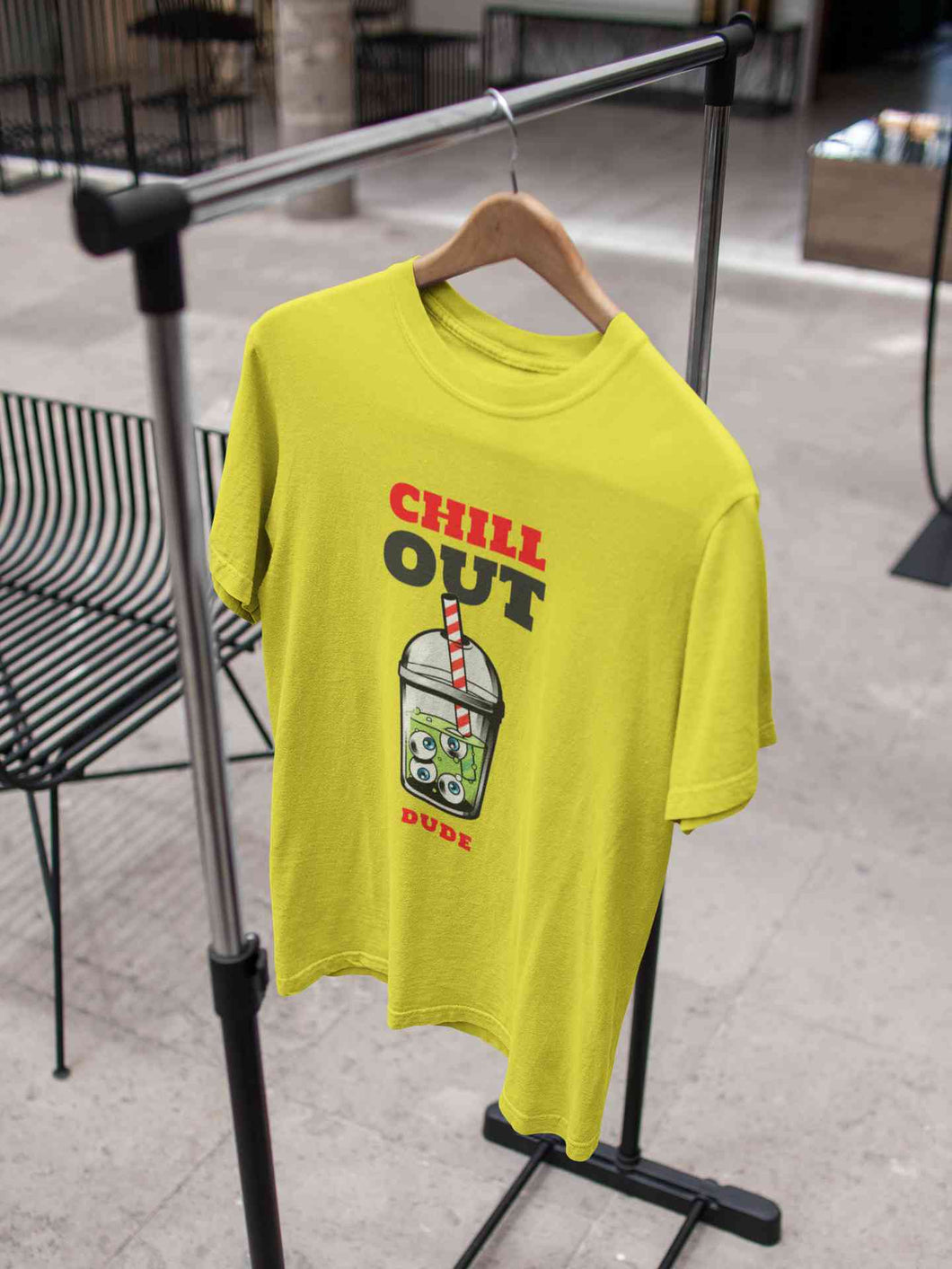 Chill Out Dude Women Half Sleeves T-shirt- KidsFashionVilla