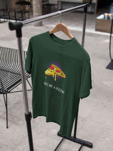 Load image into Gallery viewer, Get Me A Pizza Mens Half Sleeves T-shirt- KidsFashionVilla
