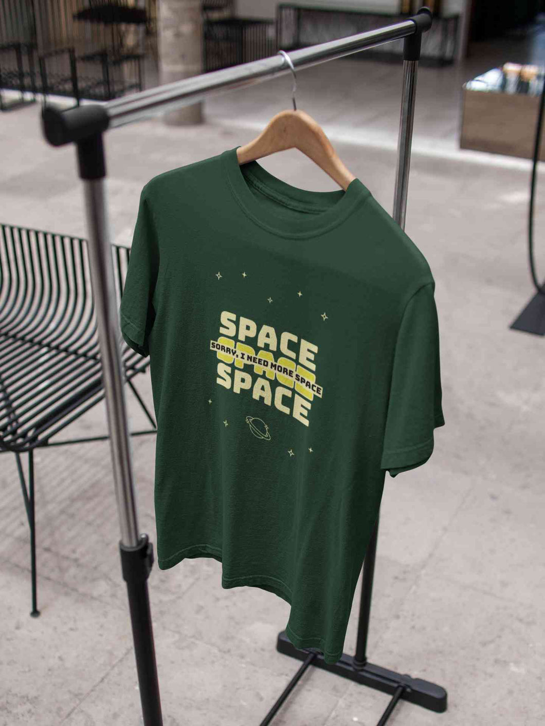 I Need More Space Mens Half Sleeves T-shirt- KidsFashionVilla