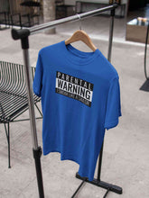 Load image into Gallery viewer, Parental Warning Quotes Mens Half Sleeves T-shirt- KidsFashionVilla
