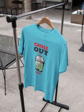 Load image into Gallery viewer, Chill Out Dude Women Half Sleeves T-shirt- KidsFashionVilla
