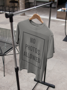 No Photos Allowed Shushant Singh Rajput Celebrity T-shirt- KidsFashionVilla