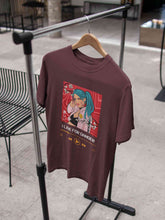 Load image into Gallery viewer, I Live For Danger Women Half Sleeves T-shirt- KidsFashionVilla
