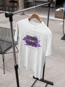 Pretending To Be Happy Mens Half Sleeves T-shirt- KidsFashionVilla
