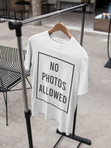 No Photos Allowed Shushant Singh Rajput Celebrity T-shirt- KidsFashionVilla