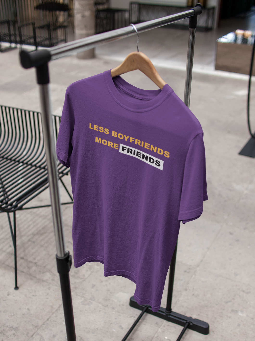 Less Boyfriends More Friends Kangana Ranaut Celebrity T-shirt- KidsFashionVilla