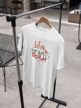 Load image into Gallery viewer, Life Is A Beach Mens Half Sleeves T-shirt- KidsFashionVilla
