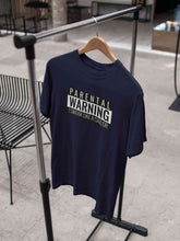 Load image into Gallery viewer, Parental Warning Quotes Mens Half Sleeves T-shirt- KidsFashionVilla
