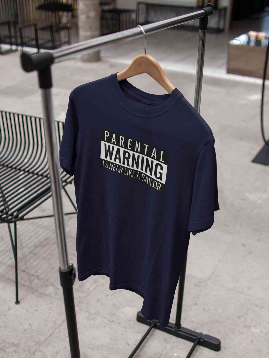Parental Warning Quotes Mens Half Sleeves T-shirt- KidsFashionVilla