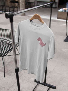 T-Rex Pocket Women Half Sleeves T-shirt- KidsFashionVilla
