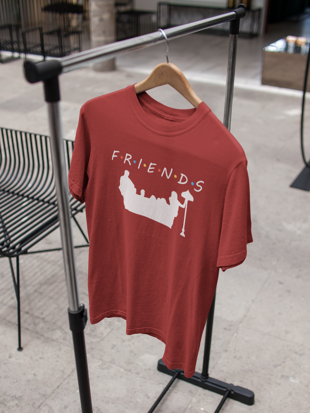 Friends Web Series Mens Half Sleeves T-shirt- KidsFashionVilla