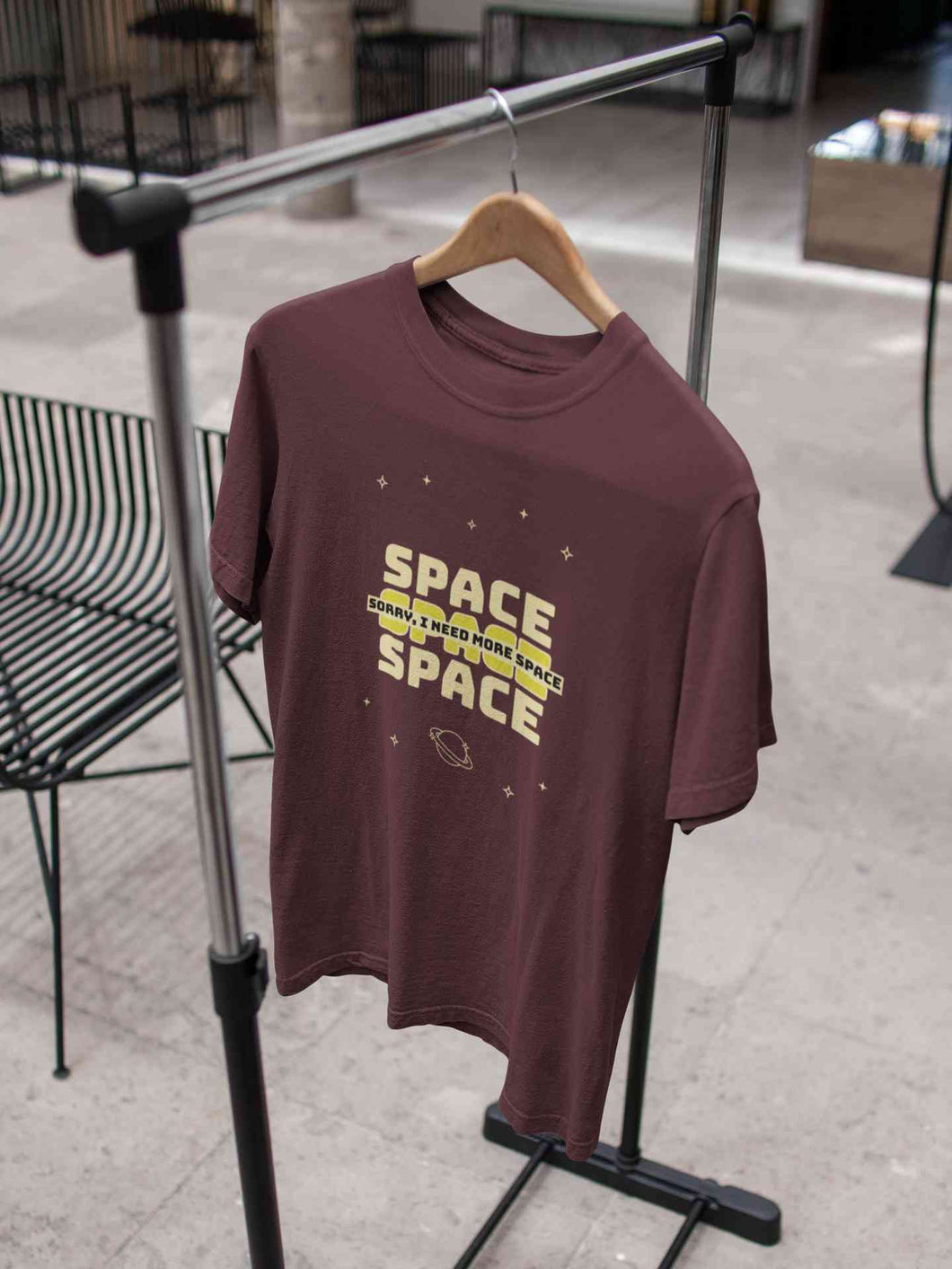 I Need More Space Mens Half Sleeves T-shirt- KidsFashionVilla