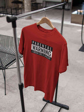 Load image into Gallery viewer, Parental Warning Quotes Mens Half Sleeves T-shirt- KidsFashionVilla
