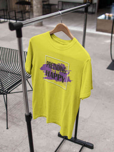 Pretending To Be Happy Mens Half Sleeves T-shirt- KidsFashionVilla