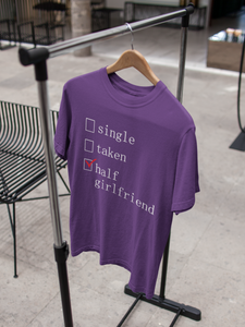 Single Taken Half Girlfriend Shraddha Kapoor Celebrity T-shirt- KidsFashionVilla