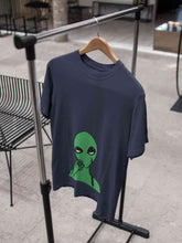 Load image into Gallery viewer, Alien Smoking Women Half Sleeves T-shirt- KidsFashionVilla
