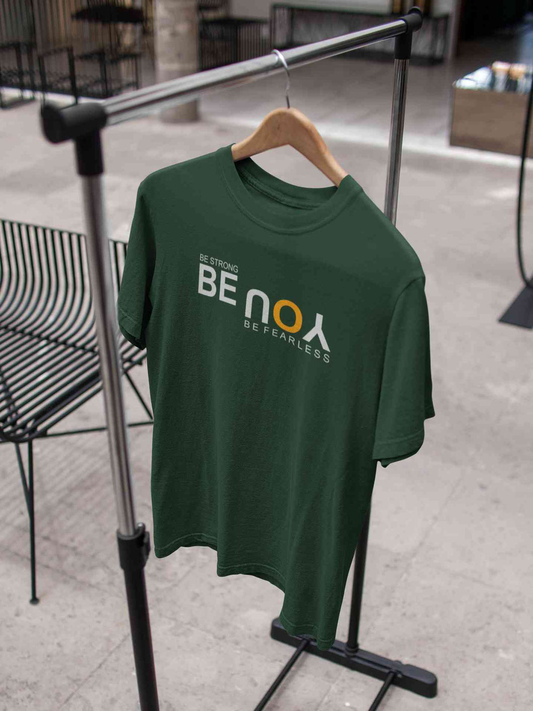Be Fearless Be Strong Be You Mens Half Sleeves T-shirt- KidsFashionVilla