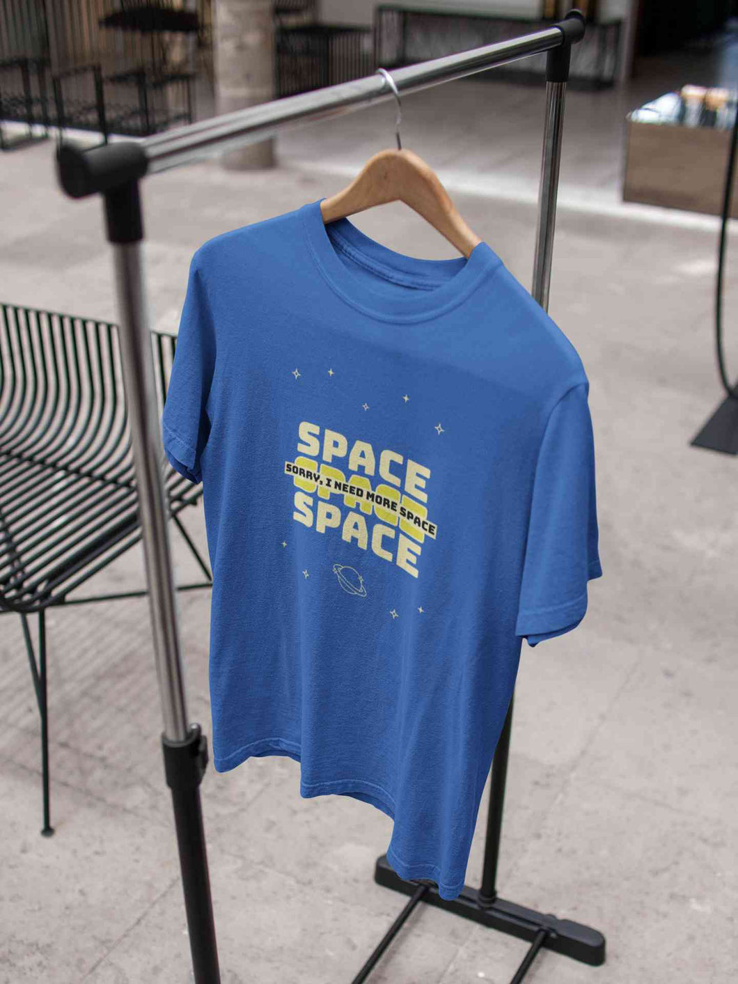 I Need More Space Women Half Sleeves T-shirt- KidsFashionVilla