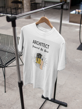 Load image into Gallery viewer, Beer Architect Profession Women Half Sleeves T-shirt- KidsFashionVilla
